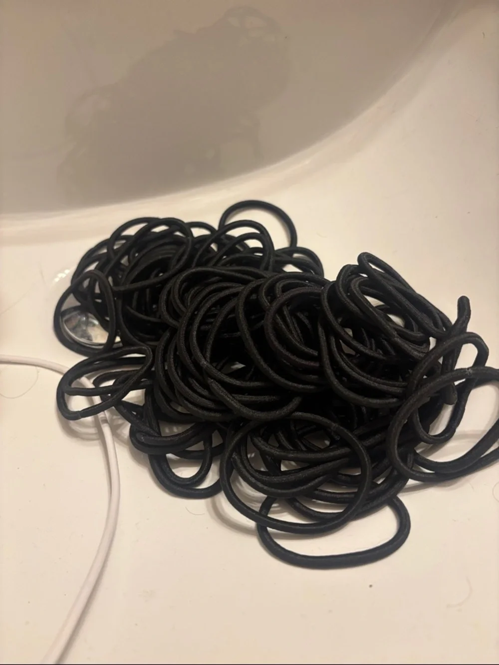 Black Elastic Hair Ties - Pack of Multiples